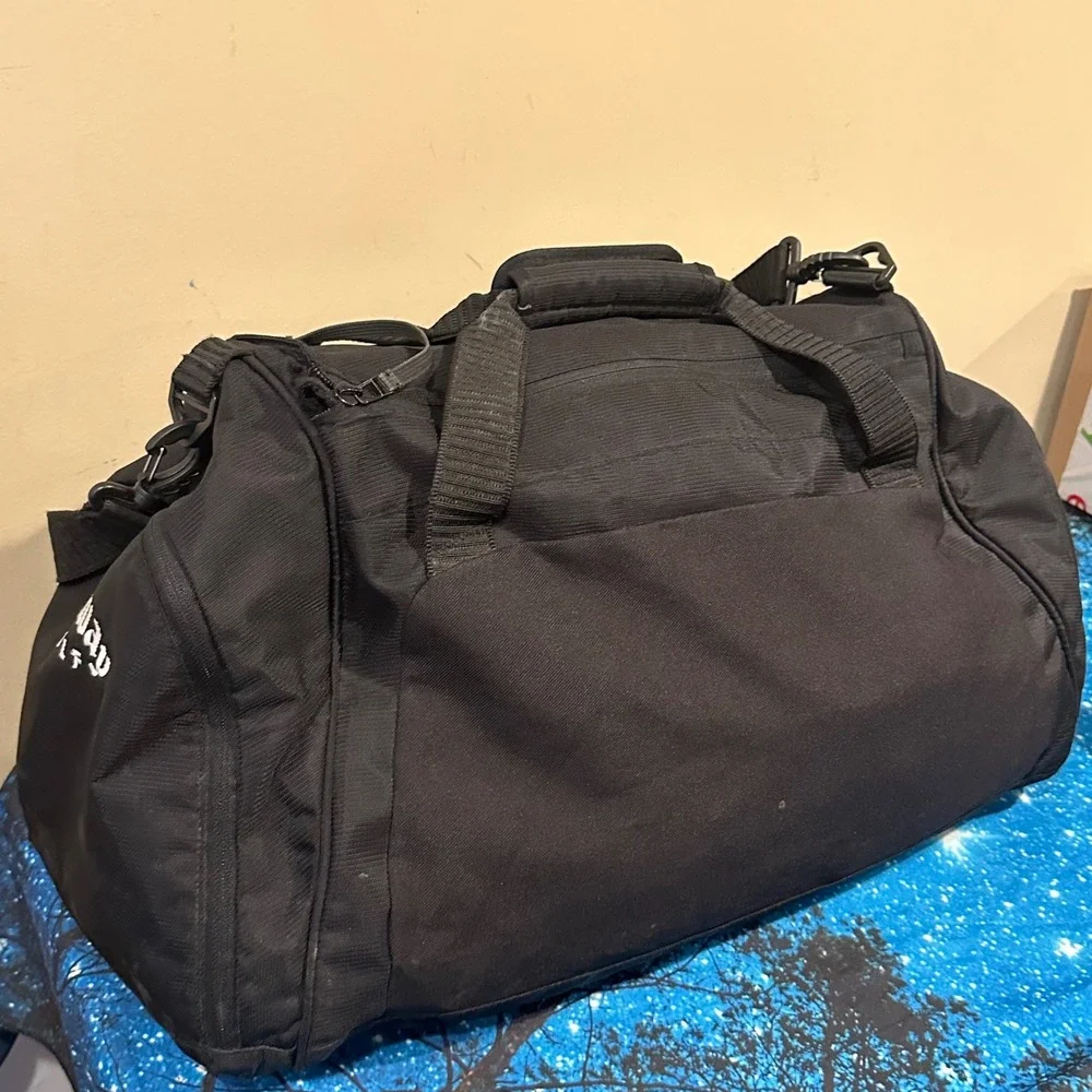 Callaway Golf Duffel Bag Black Travel Gym Weekender Shoulder Strap Large